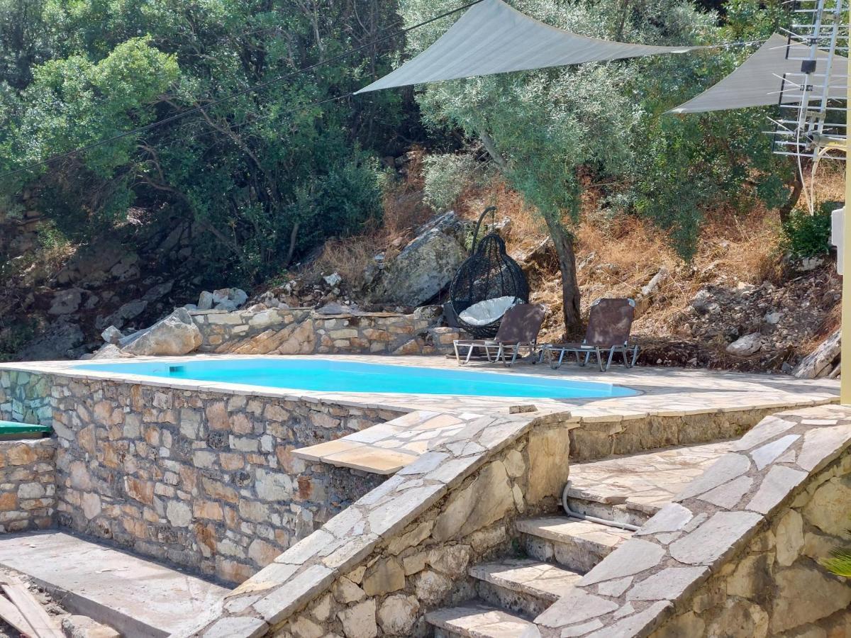 Villa Sunrise With Stunning Views And Private Pool Katokhorion  Экстерьер фото